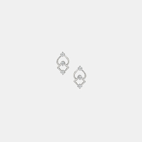 Prism Dew Drops Earrings in 925 Silver 925 Silver