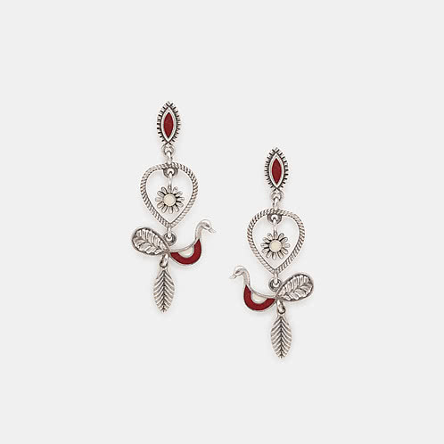 Vihag Earrings in 925 Silver