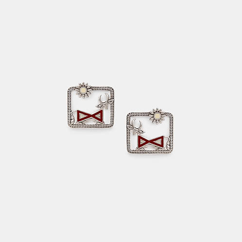 Dhenu Earrings in 925 Silver