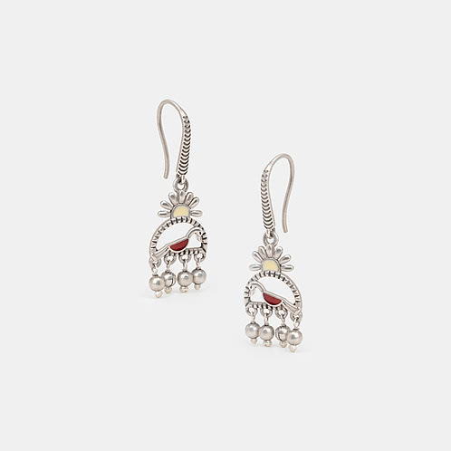 Sarang Earrings in 925 Silver