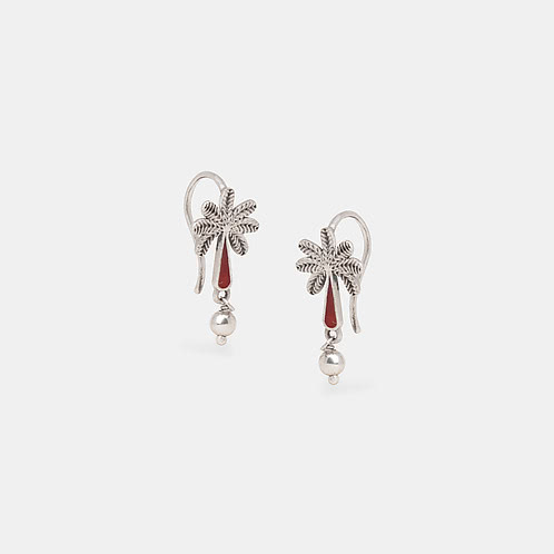 Taruvar Earrings in 925 Silver