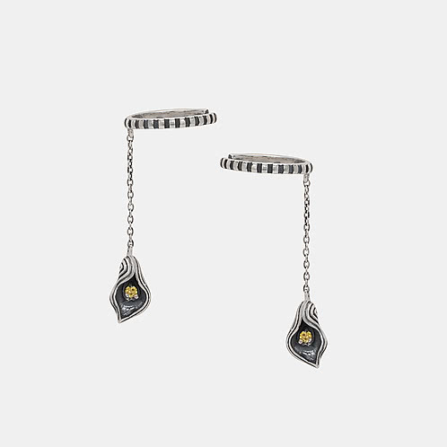 Lily of Pixies Earrings in 925 Silver