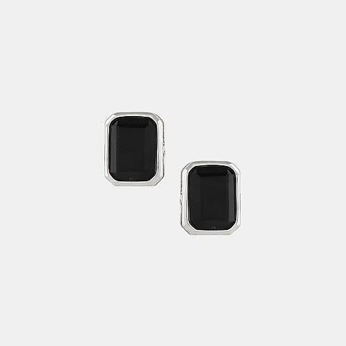 Cube Horizon Earrings in 925 Silver