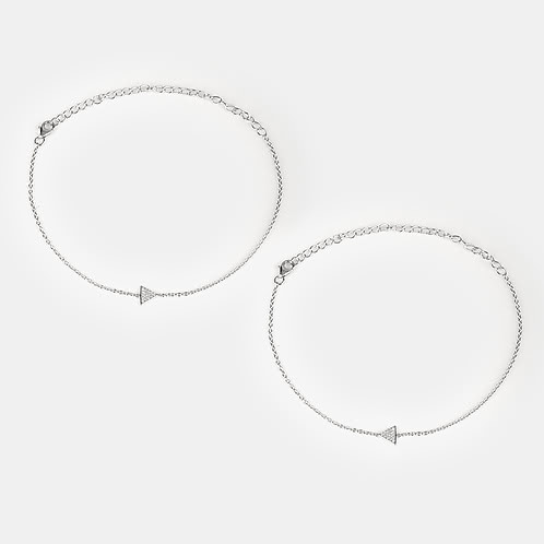 Take You Dancing Anklet in 925 Silver