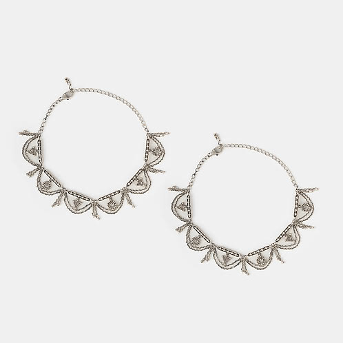 Excitement Anklets in Oxidised 925 Silver