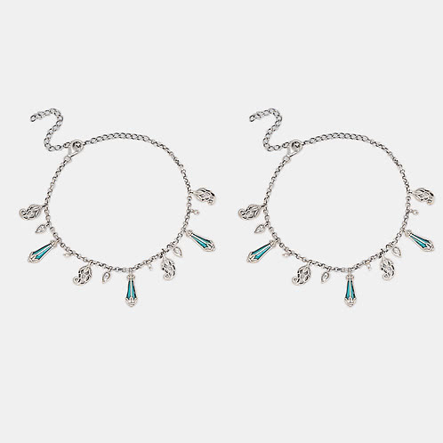 Sagai Shor Anklets in 925 Silver