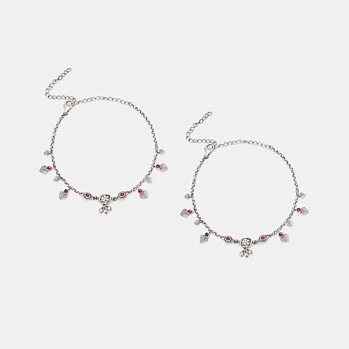 The Saviour Anklet Crafted in 925 Silver