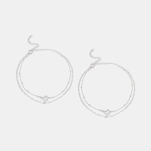 Midnight Memories Anklet in 925 Silver