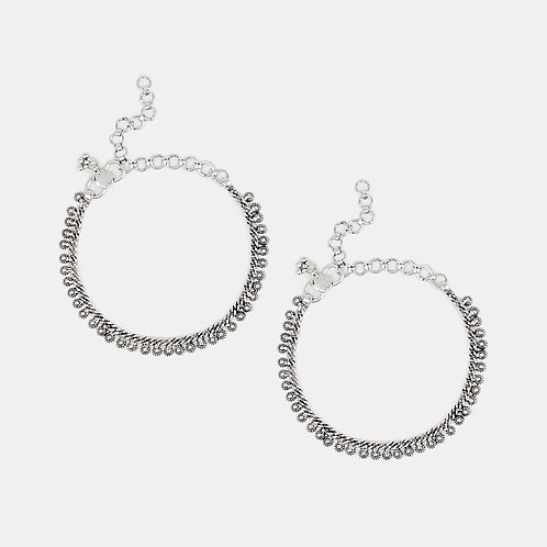 Curiosity Anklets in 925 Silver