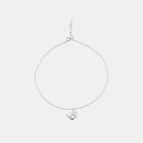 Brachy Anklet in 925 Silver