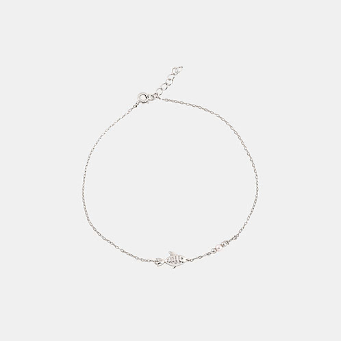 Klein Anklet in 925 Silver
