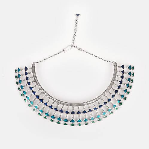 Oxidised Owning My Extreme Drama Necklace