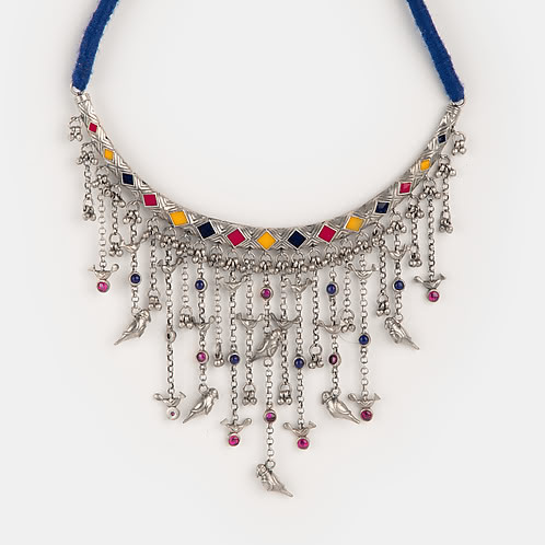 Sudo Motif Necklace in 925 Silver