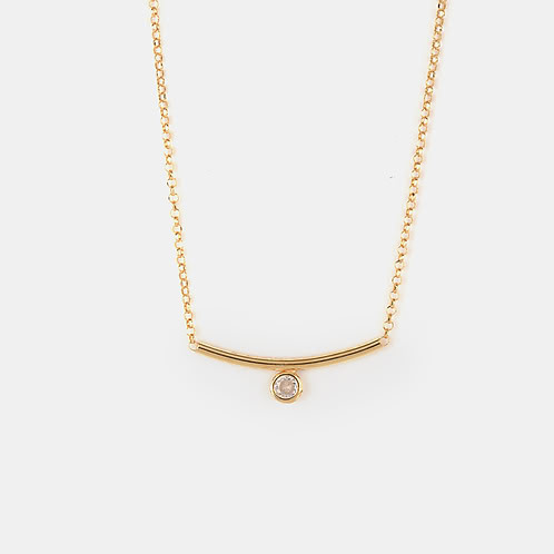 Hype it Up Pendant Necklace in Gold Plated in 925 Silver