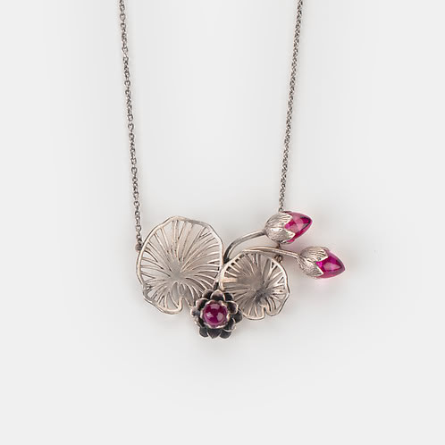 Oxidised Rise Above Apathy Necklace in 925 Silver