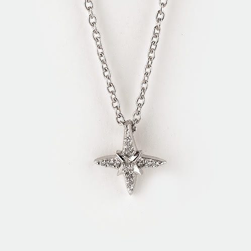 Counting Stars Pendant Necklace in 925 Silver