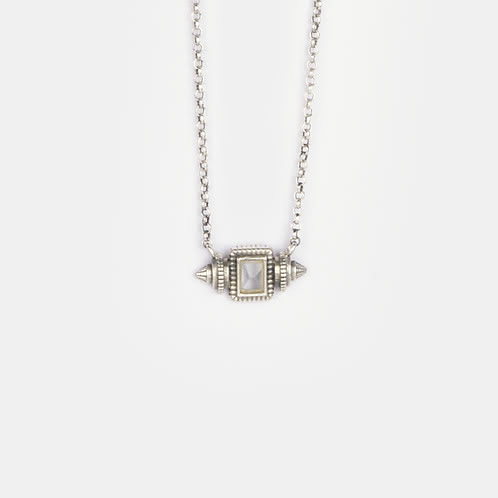 Lucy Snow Necklace in 925 Silver
