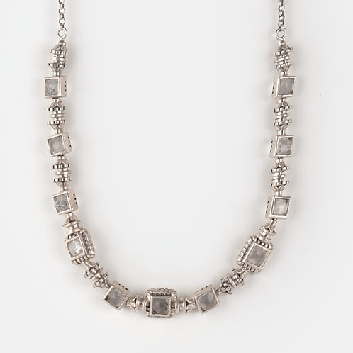 Eliza Doolittle Necklace Oxidised in 925 Silver