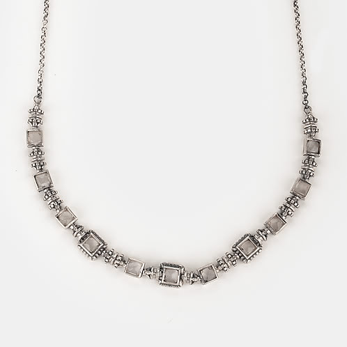 Eliza Doolittle Necklace Oxidised in 925 Silver