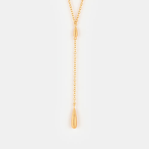 Right As Rain Necklace in Gold Plated 925 Silver