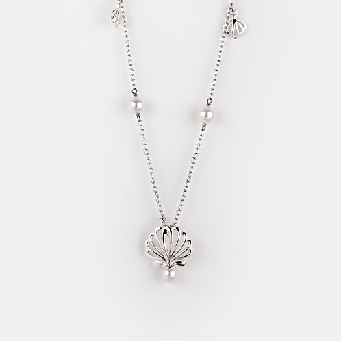 All Pearled Up Necklace in 925 Silver