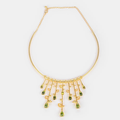 Rufida Bloom Necklace in Gold Plated 925 Silver