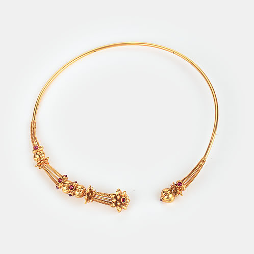 Peruviana Bloom Necklace in Antique Gold Plated 925 Silver