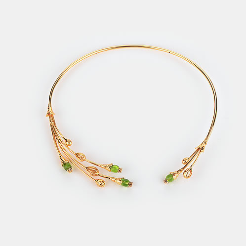 Saguaro Bloom Necklace in Gold Plated 925 Silver