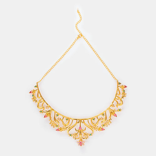 Matchmaking Maasi Necklace in Gold Plated 925 Silver