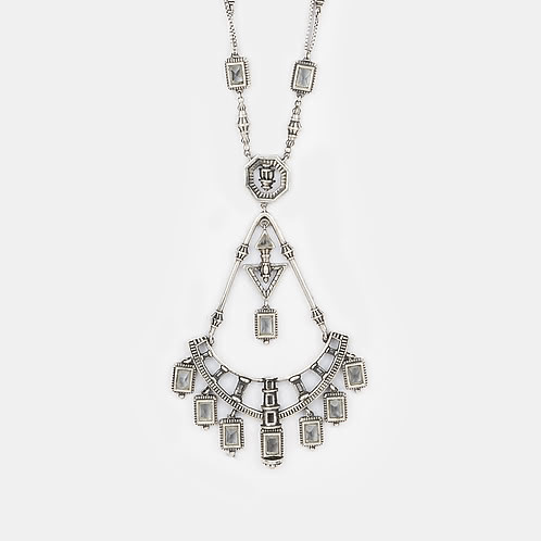 Liesel Necklace in Oxidised 925 Silver