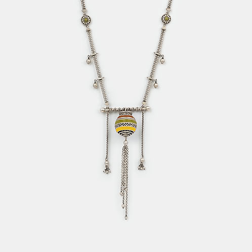 Kolshi Necklace in Oxidised 925 Silver