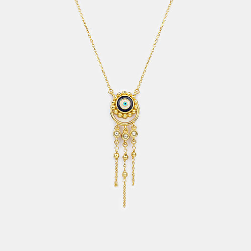 Buy Talking To The Moon Layered Necklace In Gold Plated 925 Silver from  Shaya by CaratLane