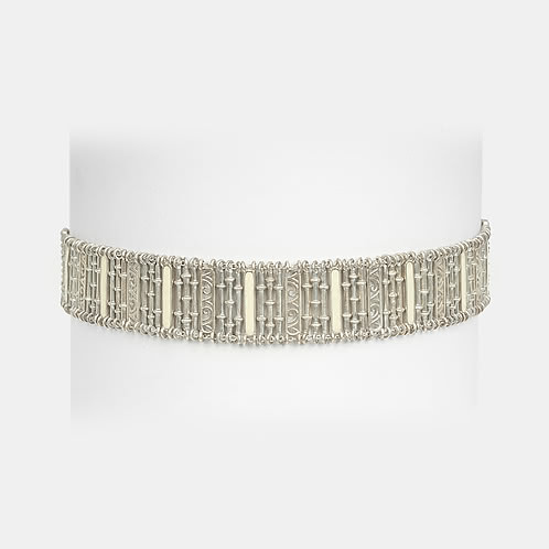 Shreni Necklace in Oxidised 925 Silver