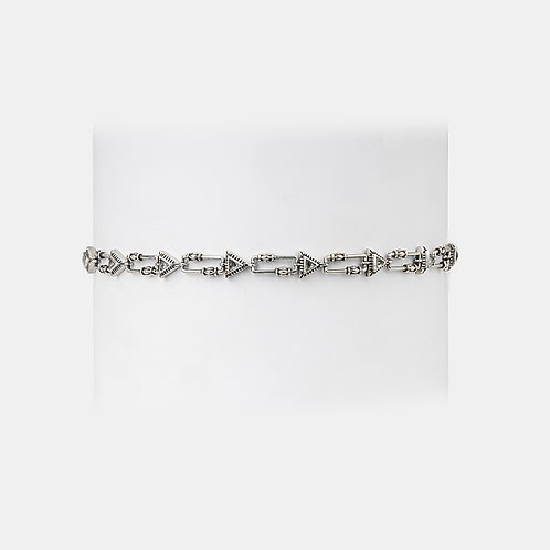 Elizabeth Allen Choker Necklace in Oxidised 925 Silver