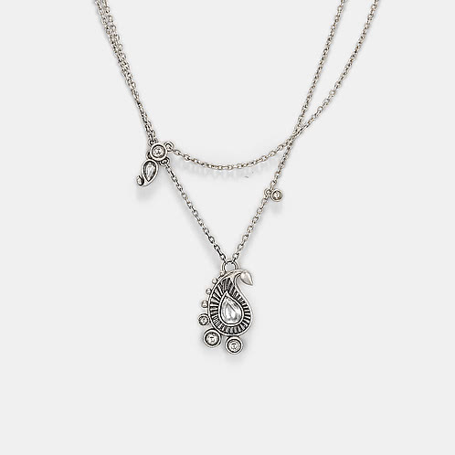 Band Baaja Necklace in 925 Oxidised Silver