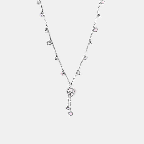 Bring in the Joy Heart Necklace in 925 Silver