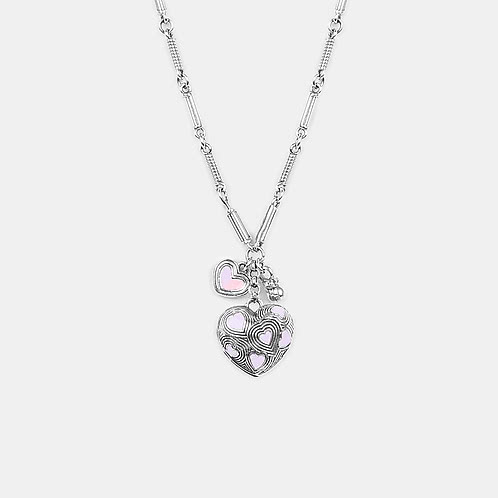 Bring in the Togetherness Heart Necklace in 925 Silver