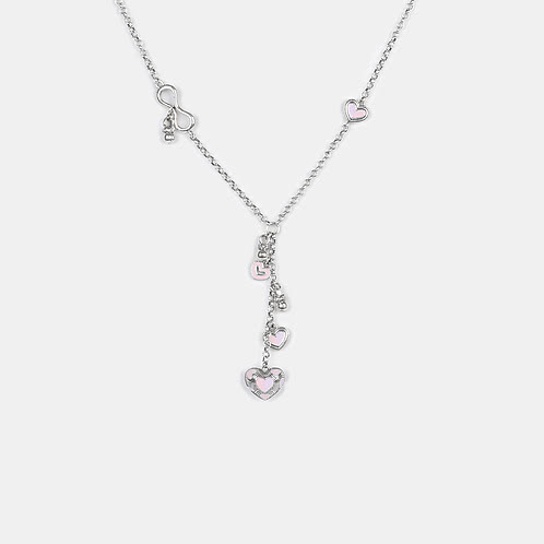 Bring in the Smiles Heart Necklace in 925 Silver