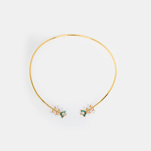 Yaadon Ki Baarat Necklace in Gold Plated 925 Silver