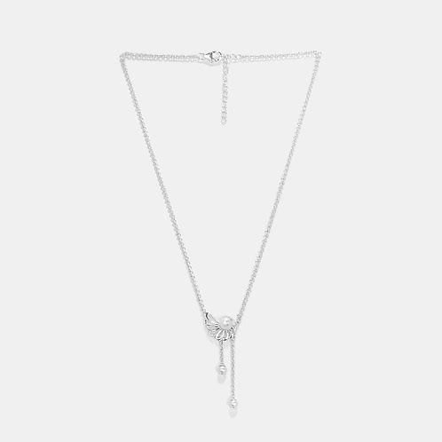 Play Of Pearls Necklace in 925 Silver