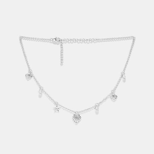 Shell Yeah Necklace in 925 Silver