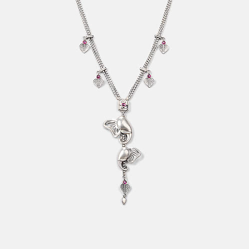 The Protector Elephant Necklace Crafted in 925 Silver