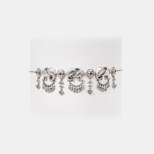 The Matriarch Elephant Necklace Crafted in 925 Silver