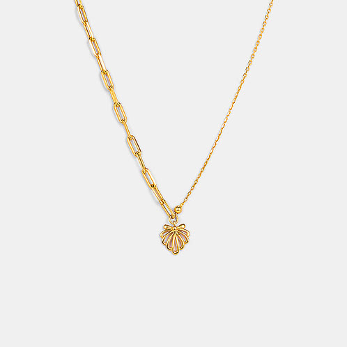 Fight Song Necklace in Gold Plated 925 Silver