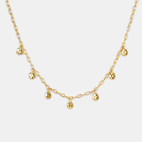 Vibe Check Necklace Crafted in Gold Plated 925 Silver