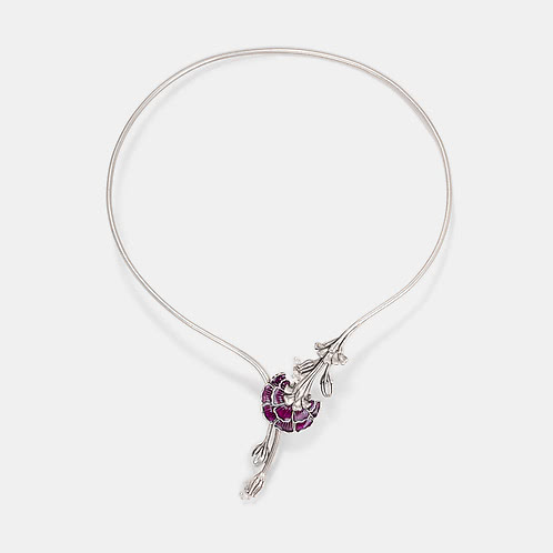 Phool Necklace in 925 Silver
