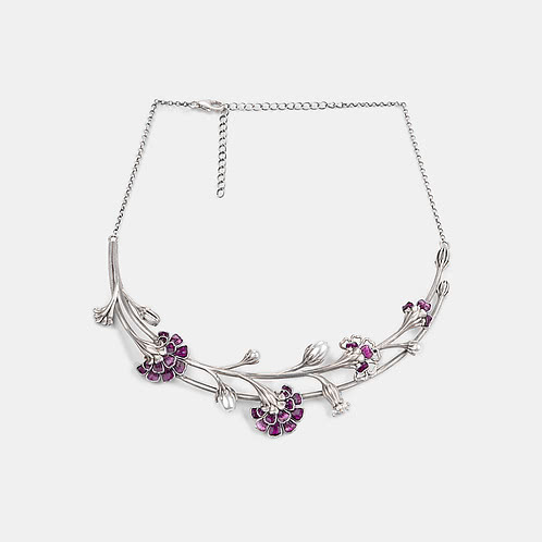 Fleur Choker in 925 Silver