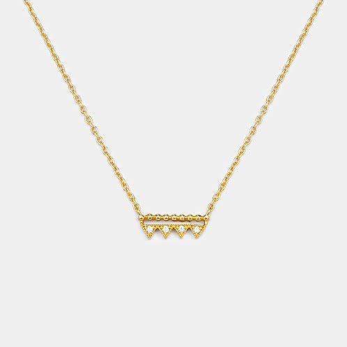 See the Signs Necklace in Gold Plated 925 Silver