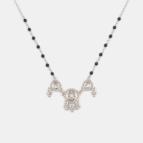 Chakra Mangalsutra Necklace in 925 Silver