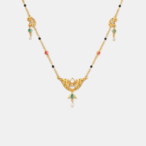 Nayi Naveli Malgalsutra  In Gold Plated 925 Silver